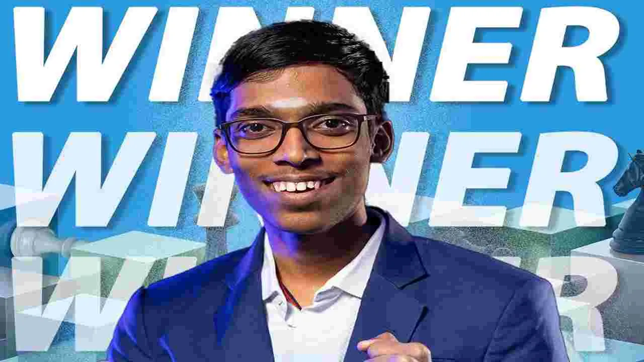 Praggnanandhaa: గుకేష్ను ఓడించిన ప్రజ్ఞానంద.. టాటా స్టీల్ మాస్టర్స్ 2025 టైటిల్ కైవసం