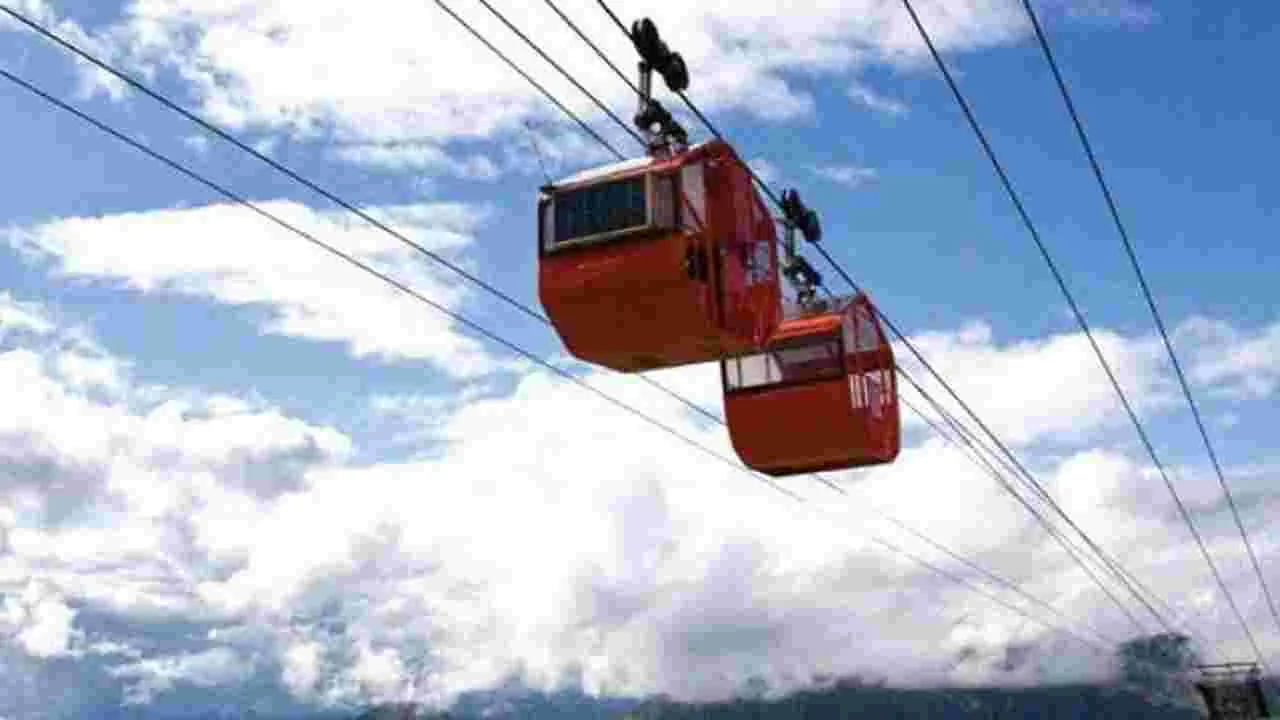 Ropeways : 18 ఆధ్యాత్మిక క్షేత్రాల్లో రోప్‌ వేలు