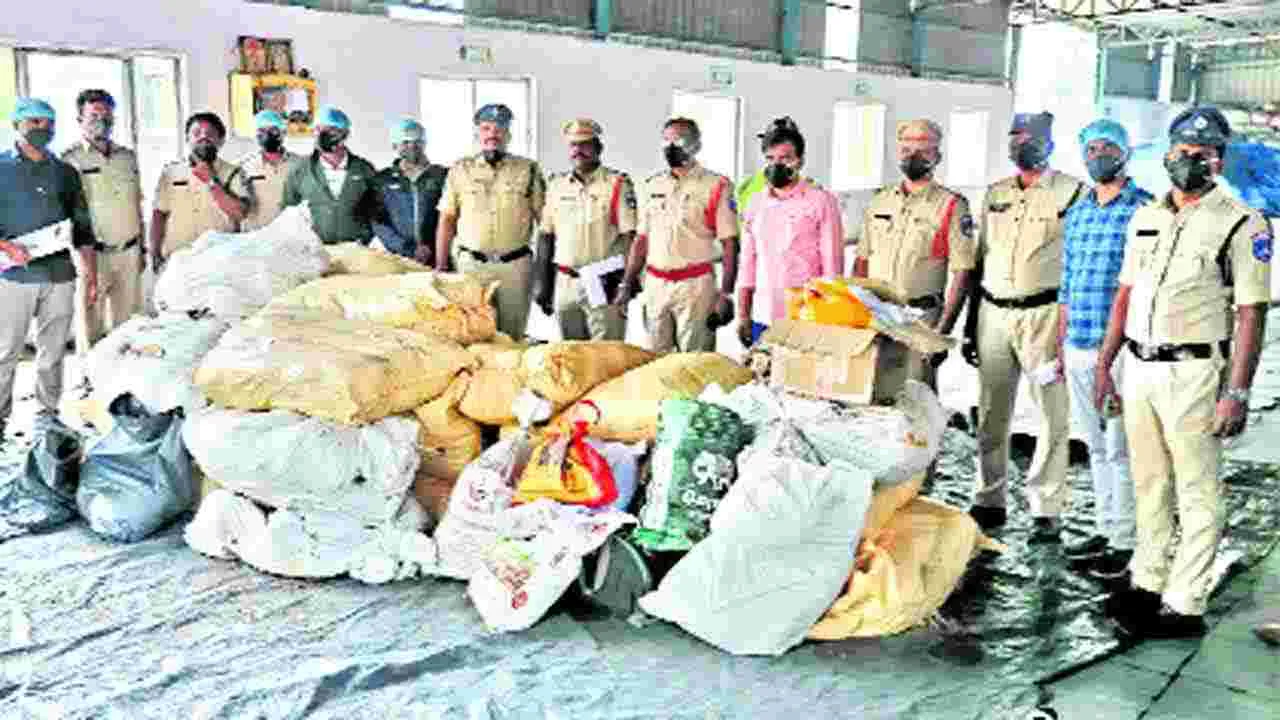 Narcotic drugs: సైబరాబాద్‌లో సీజ్‌ చేసిన నార్కోటిక్‌ డ్రగ్స్‌ ధ్వంసం