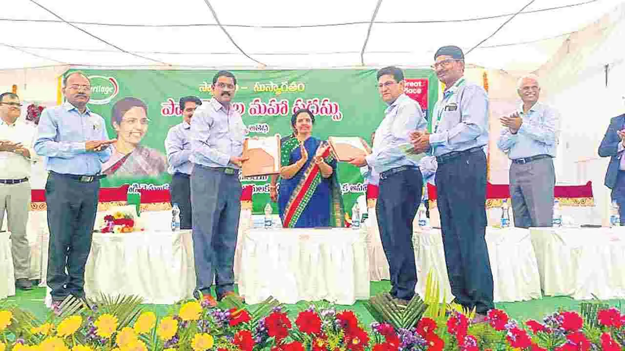 Heritage Foods: పాడి రైతుల సమగ్రాభివృద్ధే ‘హెరిటేజ్’ లక్ష్యం