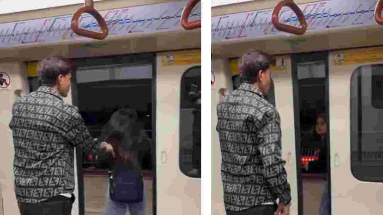 Funny Viral Video: పాపం.. ఆ అమ్మాయి ఏం చేసింది? ట్రైన్‌ ఆగినపుడు ఏం చేశాడో చూడండి.. 