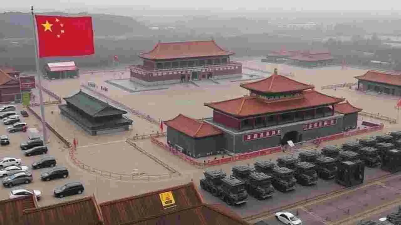 China: చైనాలో ప్రపంచంలోనే పెద్ద మిలిటరీ కమాండ్‌! | China Building the ...