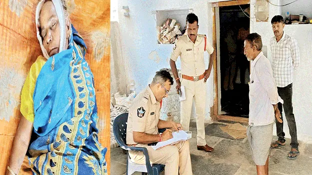 ఆస్తి కోసం తల్లిని కడతేర్చిన కొడుకు