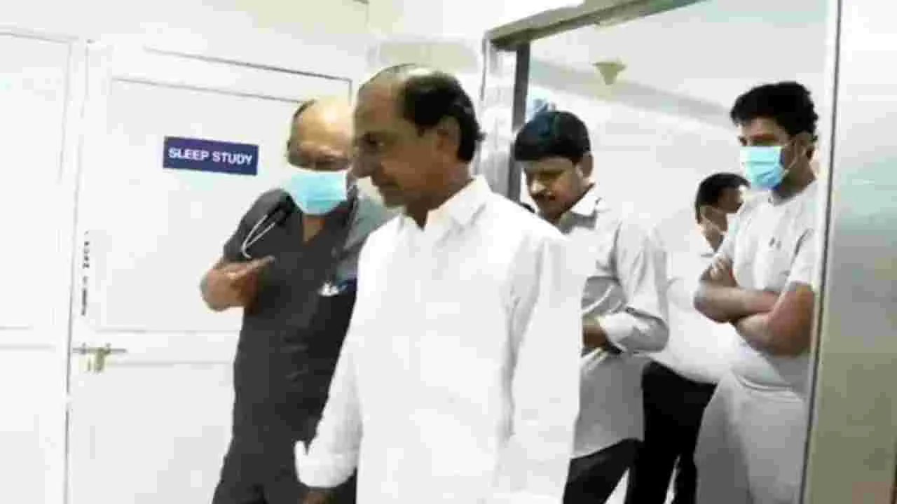 KCR: ఏఐజీ ఆస్పత్రికి మాజీ సీఎం కేసీఆర్‌
