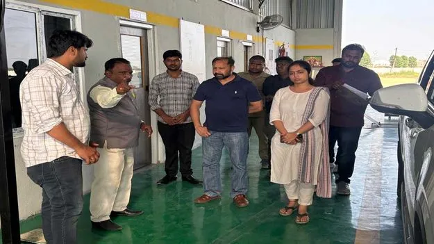 ఏటీఎస్ను తనిఖీ చేసిన రవాణాశాఖ కార్యదర్శి