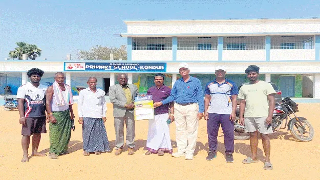 పాఠశాల మైదానంలో వసతులు కల్పిస్తాం