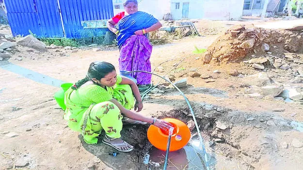 WATER : తాగునీటికి కటకట