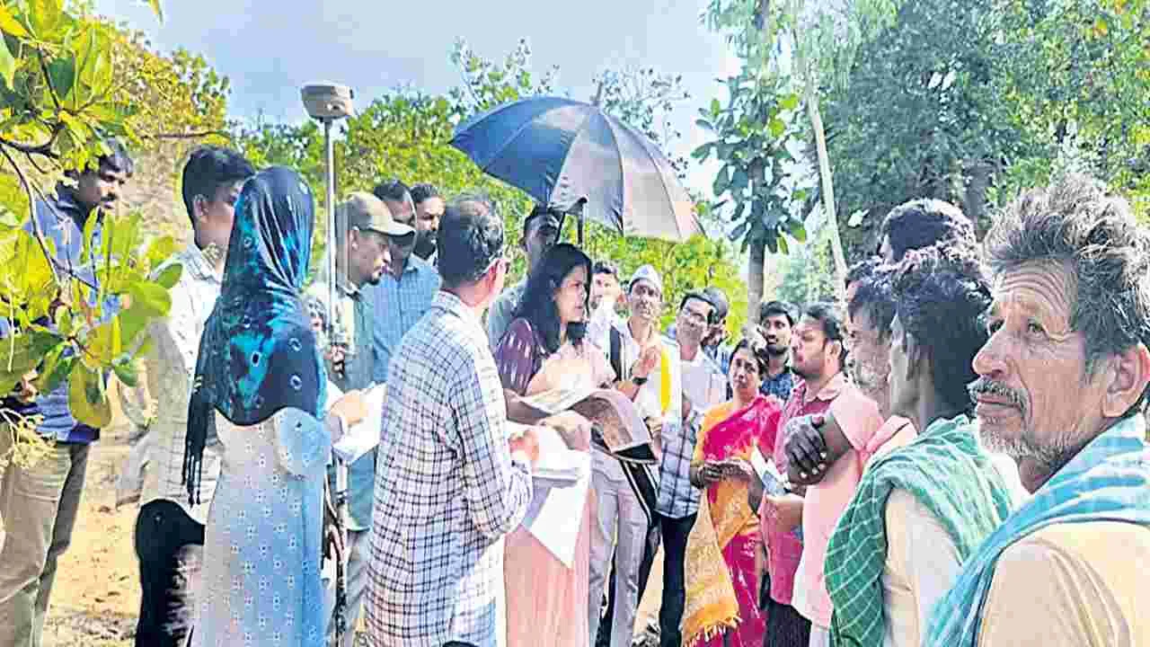 గ్యాప్ ఏరియా ఏడు వేల ఎకరాలు సర్వే చేసి నివేదిక ఇవ్వండి