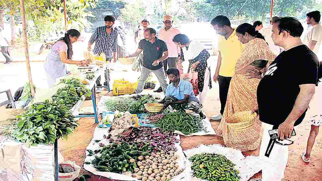 సేంద్రీయ ఉత్పత్తుల సంత
