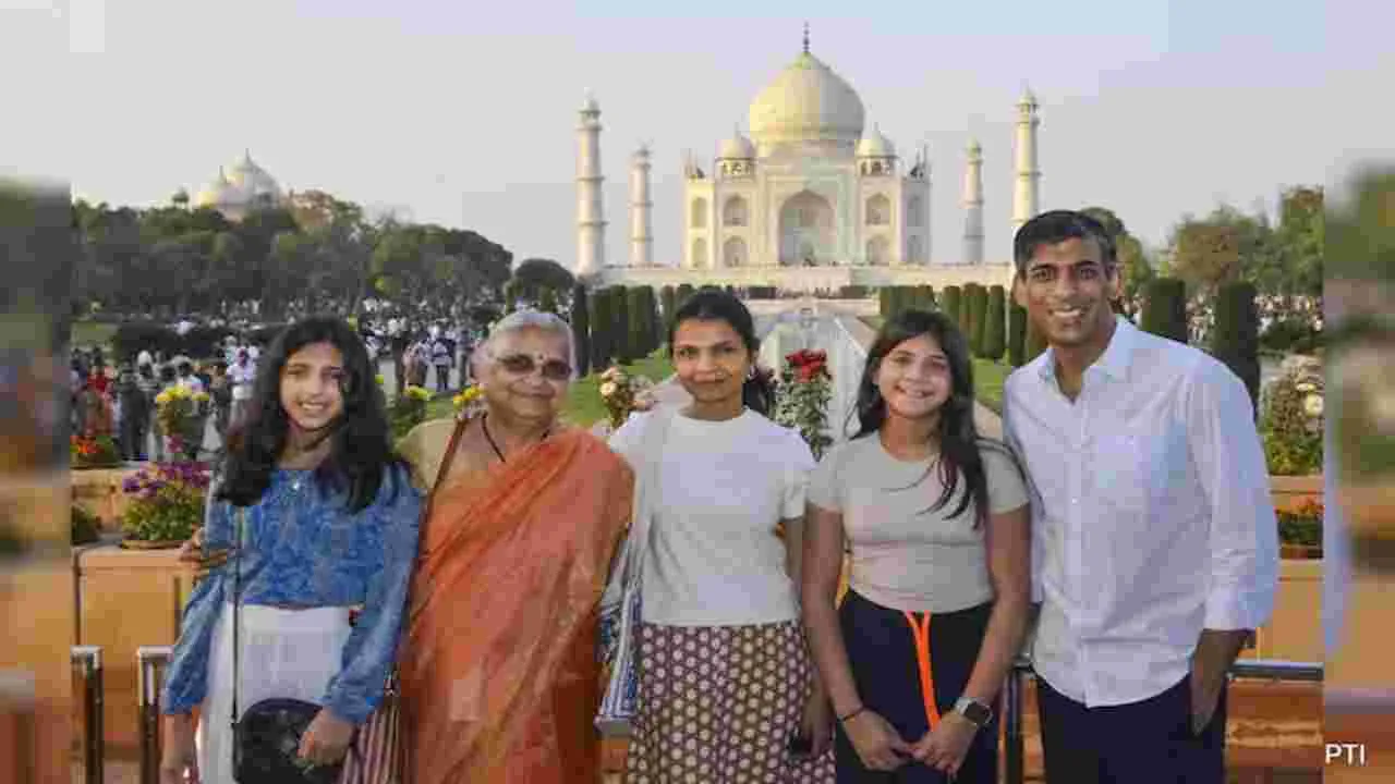 Rishi Sunak: తాజ్మహల్ను సందర్శించిన బ్రిటన్ మాజీ ప్రధాని సునాక్!