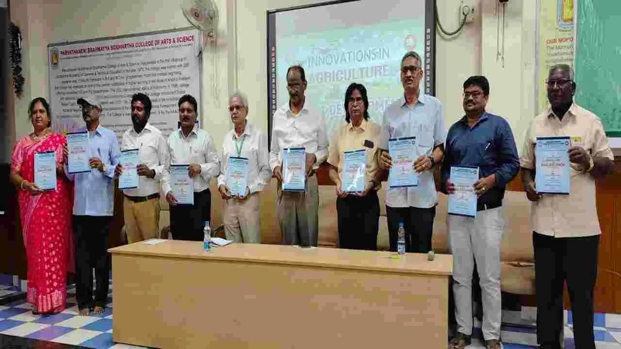 నూతన వంగడాల సృష్టితో ఆహార కొరతను అధిగమించాలి