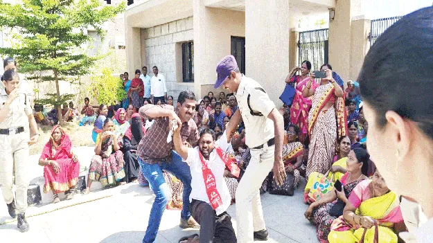 హామీలు అమలు చేయమంటే అరెస్టులు చేస్తారా !