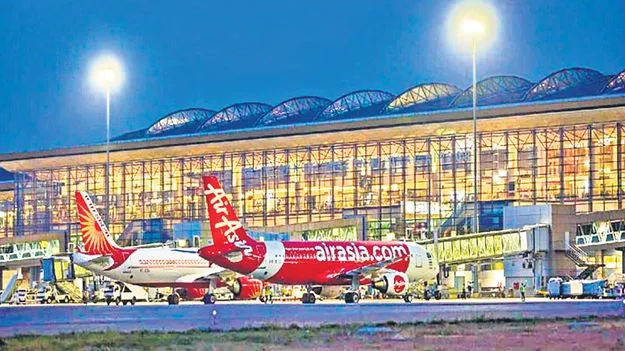 తెలుగు రాష్ట్రాల్లోని  విమానాశ్రయాలు కళకళ
