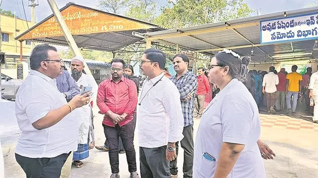 ఆస్పత్రిలో అదనపు ఓపీ కౌంటర్లకు అడుగులు