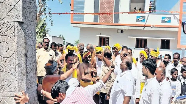 ముగిసిన ధ్వజస్తంభ ప్రతిష్ఠోత్సవాలు