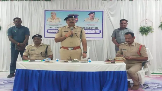 ఎమ్మెల్సీ ఎన్నికలకు పటిష్ట బందోబస్తు