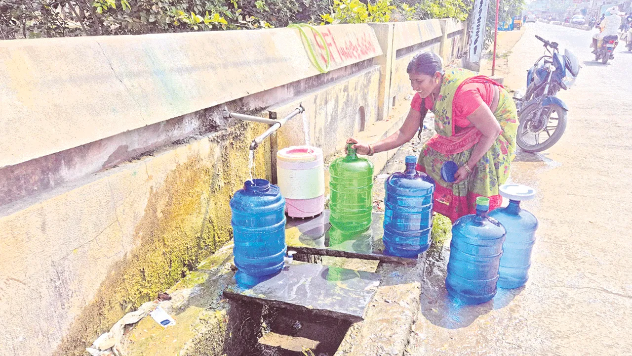 అస్తవ్యస్తంగా తాగునీటి సరఫరా
