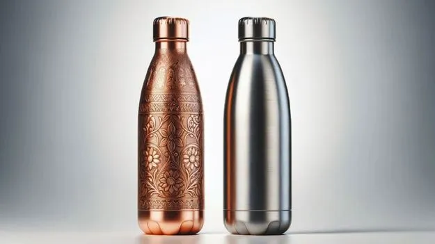 Copper Bottles Vs Steel Bottes: స్టీల్ నీళ్ల బాటిల్స్ కంటే రాగి నీళ్ల బాటిల్స్ ఆరోగ్యకారకమా