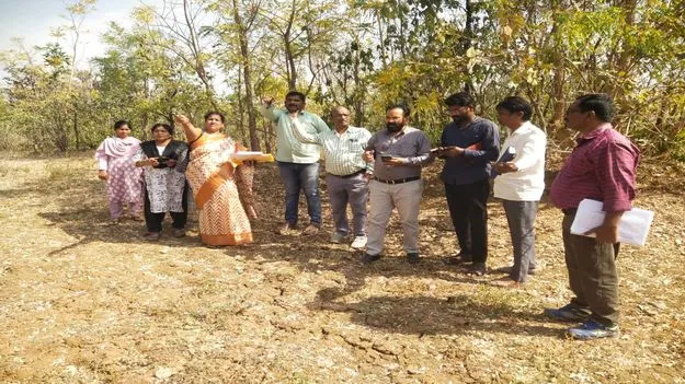 సోలార్ పవర్ ప్లాంట్ కోసం స్థల పరిశీలన