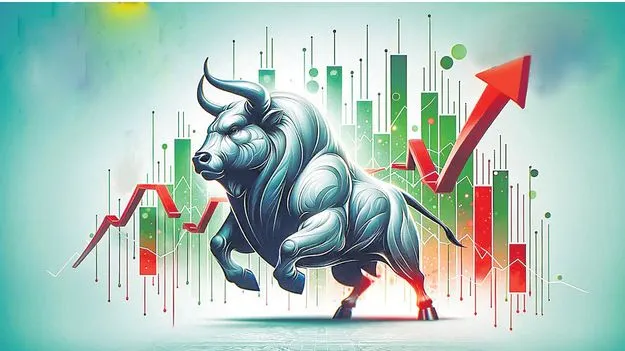 మళ్లీ 75,000 పైకి సెన్సెక్స్‌ 