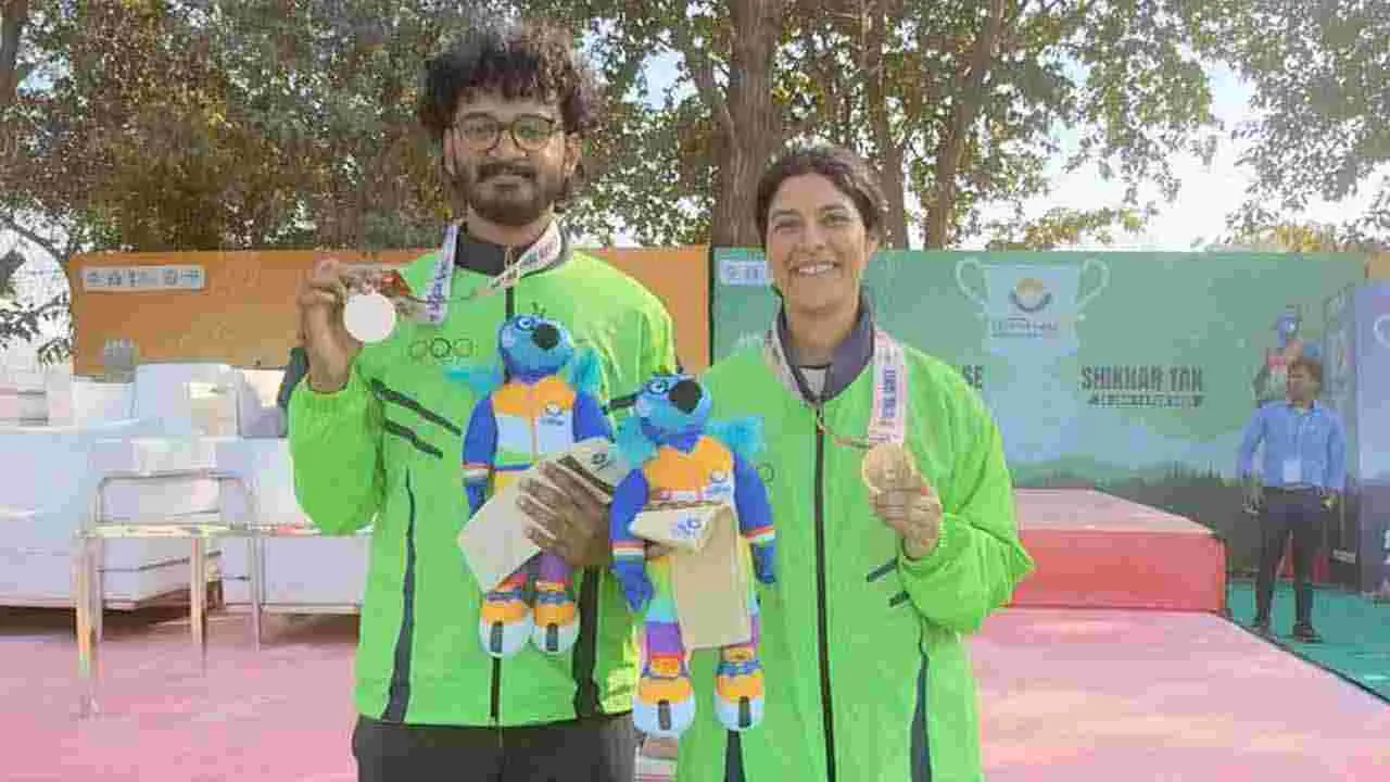 తెలంగాణకు రెండు కాంస్యాలు