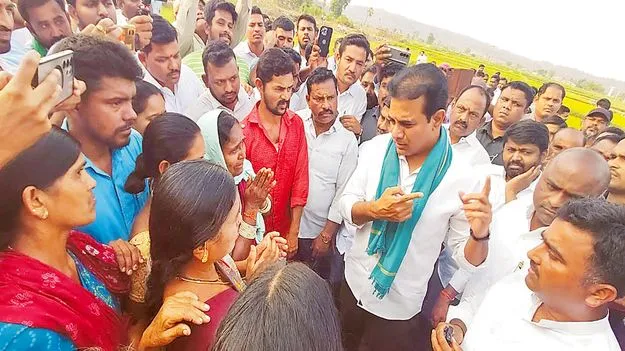 KTR: కేసీఆర్‌ అంటే కాళేశ్వరం కాంగ్రెస్‌ అంటే శనీశ్వరం: కేటీఆర్‌ 