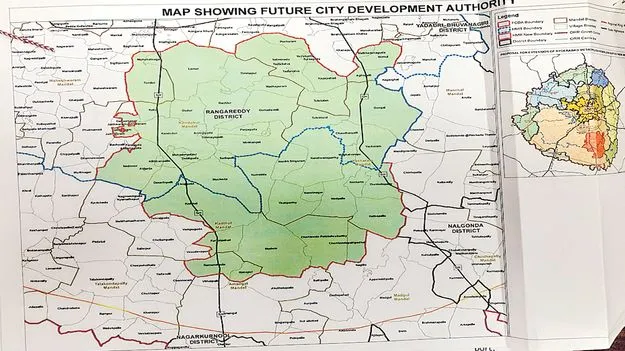 ఫ్యూచర్‌ సిటీ మ్యాప్‌ ఇదీ! 