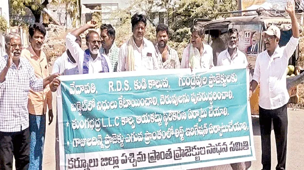 ప్రాజెక్టులకు నిధులు కేటాయించాలి