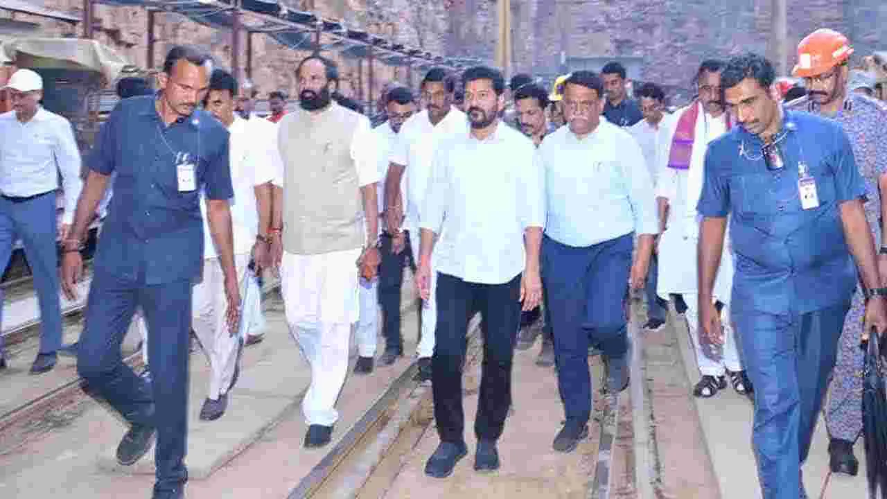 CM Revanth Reddy : ఎస్ఎల్బీసీలో అవసరమైతే రోబోలను వాడుతాం.. అధికారులకు సీఎం రేవంత్ కీలక ఆదేశాలు