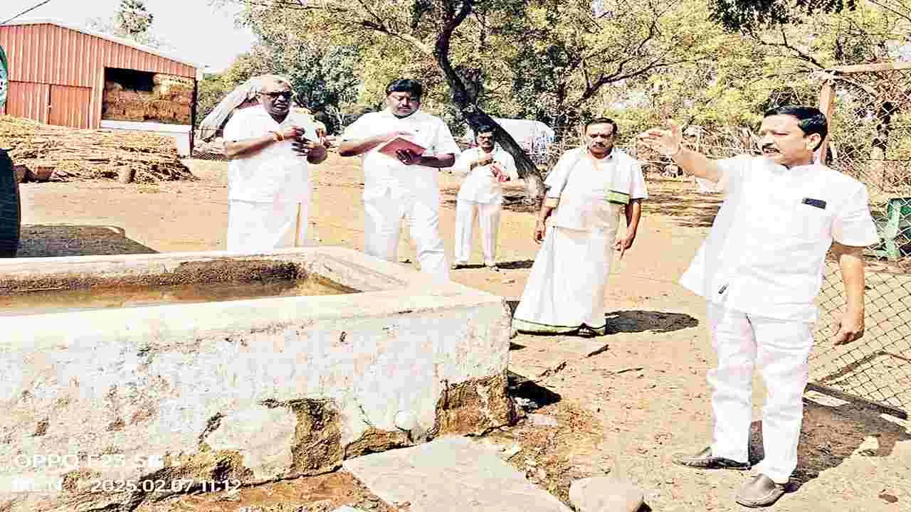 గోశాల అభివృద్ధికి ప్రణాళిక: ఈవో