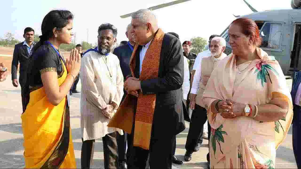 Jagdeep Dhankhar: సంగారెడ్డి ఐఐటీహెచ్‌‌ను సందర్శించిన ఉపరాష్ట్రపతి జగదీప్ ధన్కర్ 