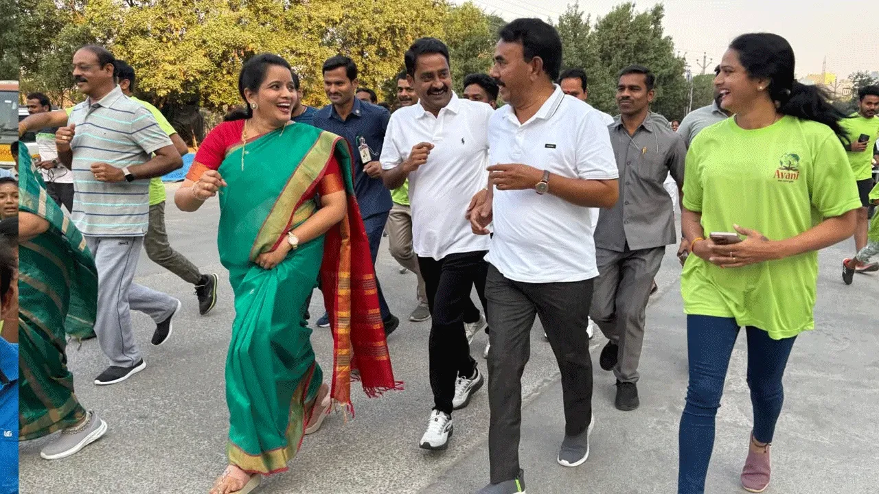 హైదరాబాద్లో ఉత్సాహంగా 5కే రన్