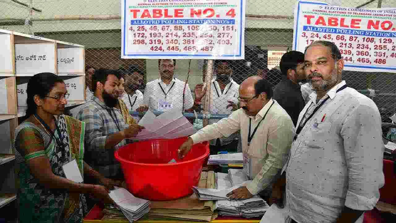 MLC Elections: ఉత్కంఠగా ఎమ్మెల్సీ ఎన్నికల కౌంటింగ్‌