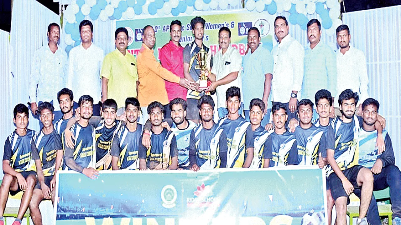 ముగిసిన రాష్ట్ర స్థాయి హ్యాండ్బాల్ పోటీలు