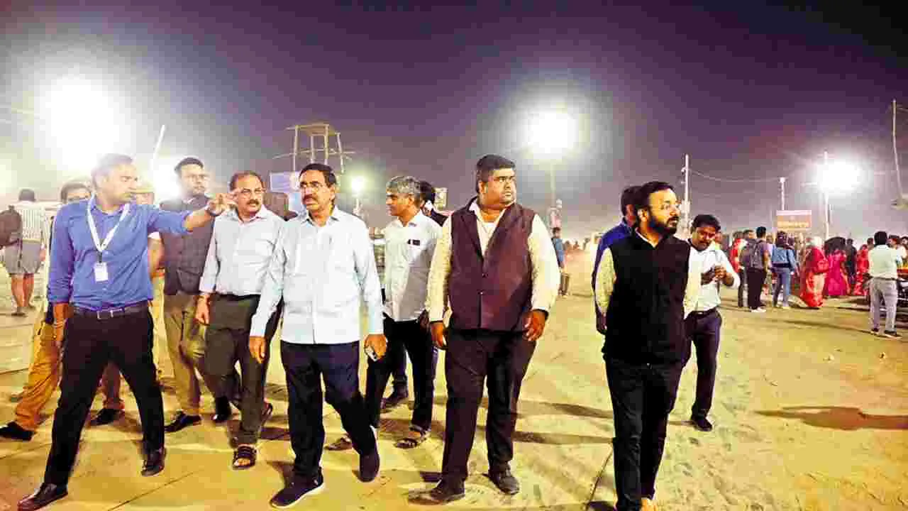 కుంభమేళా ఏర్పాట్లపై అధ్యయనం