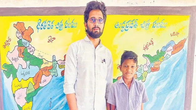 Student Idea : ఎడ్లబండికి సోలార్ పవర్..!
