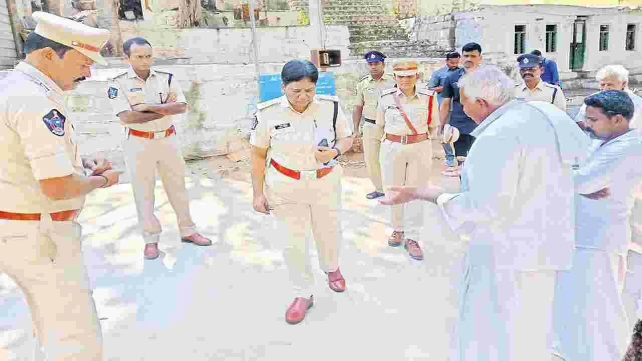 శివరాత్రికి భారీ భద్రత: ఎస్పీ
