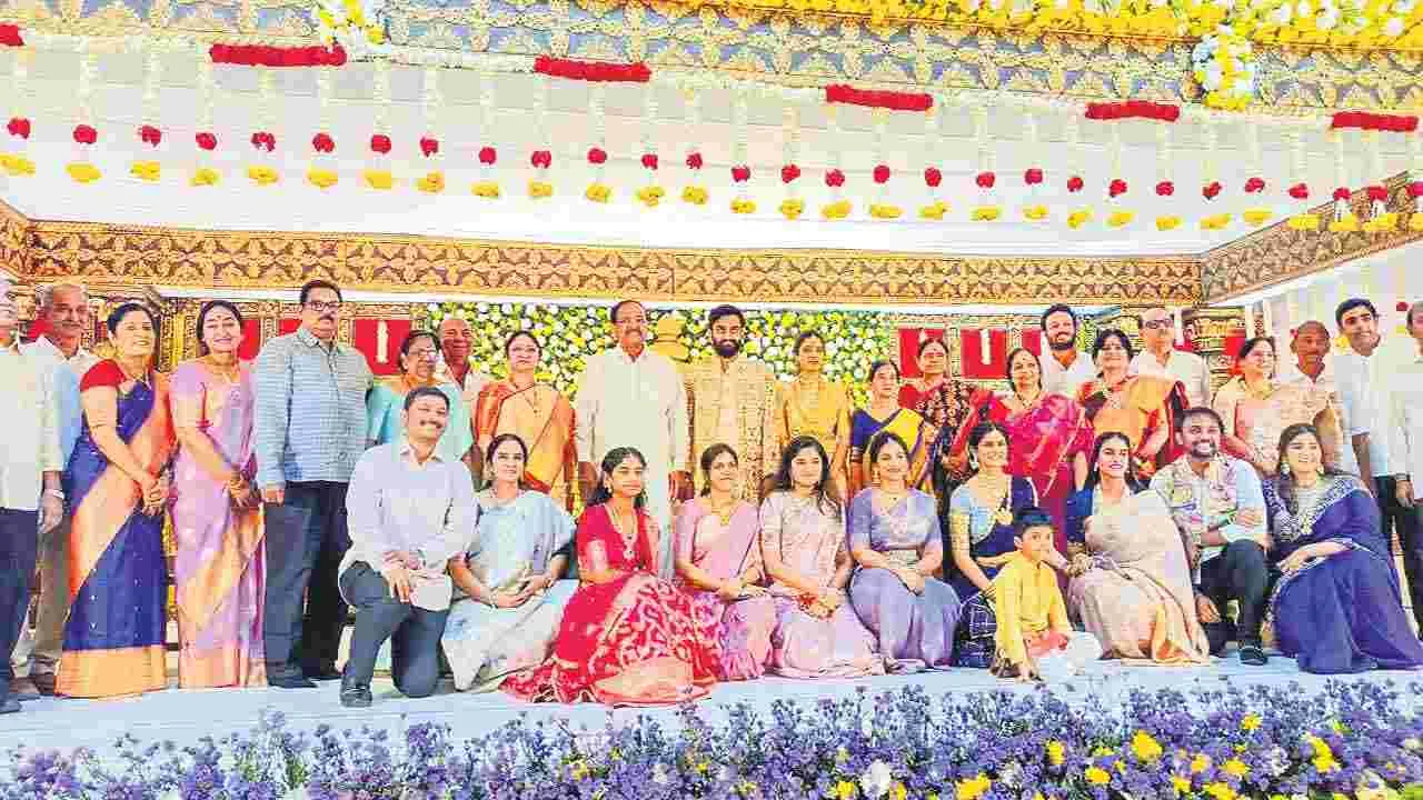 Venkaiah Naidu: ఘనంగా వెంకయ్య మనవడి వివాహ రిసెప్షన్