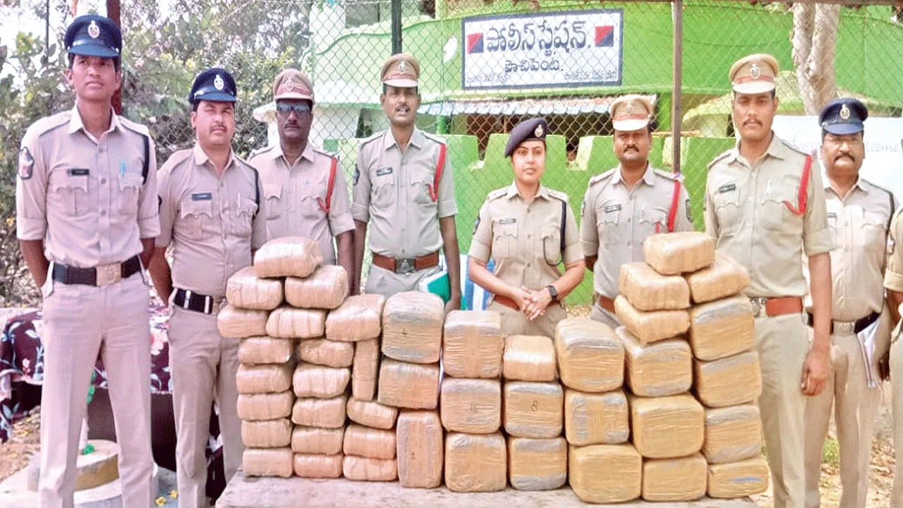33 Packets 4 బ్యాగులు.. 33 ప్యాకెట్లు