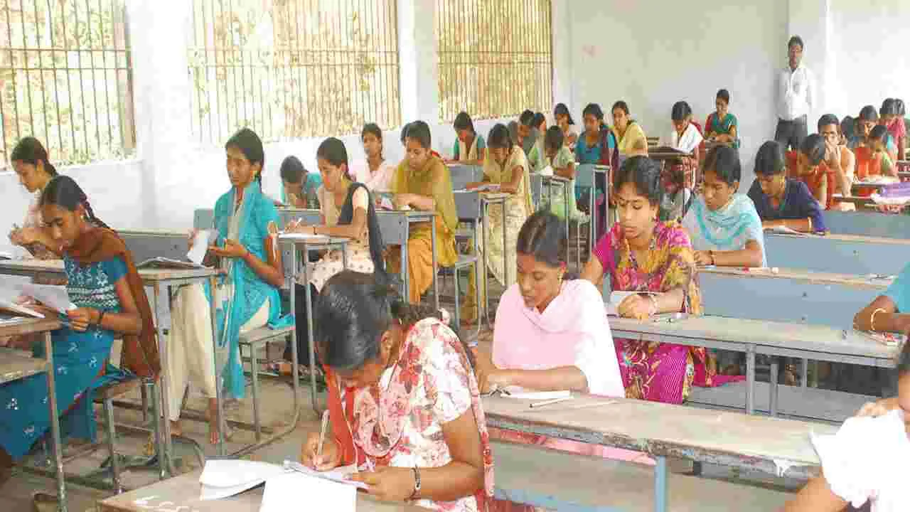 ఇంటర్ పరీక్షలకు సర్వం సిద్ధం