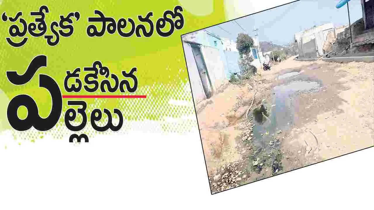 ‘ప్రత్యేక’ పాలనలో పడకేసిన పల్లెలు