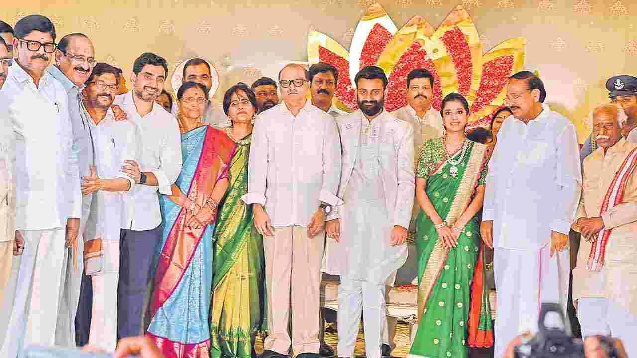 Venkaiah Naidu: ఘనంగా వెంకయ్య మనవడి వివాహ రిసెప్షన్