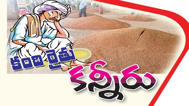 కంది రైతు కన్నీరు