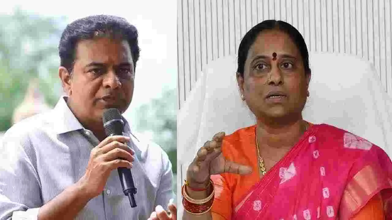 Konda Surekha Vs KTR: కేటీఆర్తోపాటు ఆయన ఫ్యామిలీ దరఖాస్తు చేసుకుంటే..