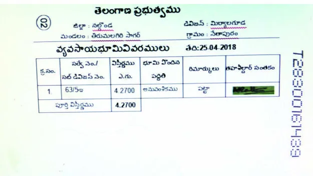 రూ.3.5 లక్షలిస్తే ఎకరా భూమి