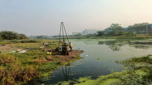 వంతెన నిర్మాణంలో కదలిక...