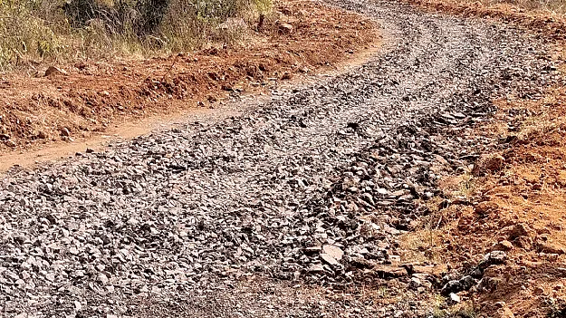 Road works: ఆ పనులు ఎవరు చేశారు?