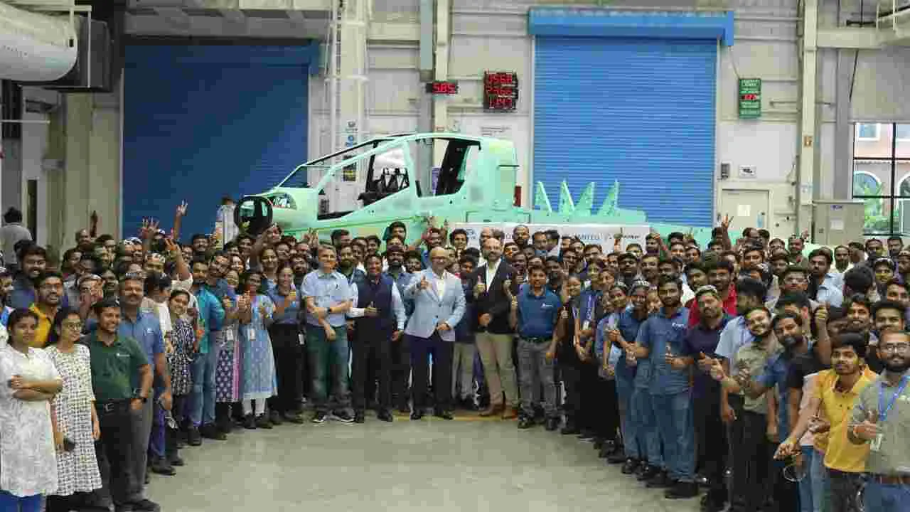 Tata-Boeing: హైదరాబాద్లో టాటా- బోయింగ్ ఏరోస్పేస్ నుంచి అపాచీ హెలీకాఫ్టర్ ఫ్యూజ్లేజ్లు..!