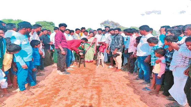 ఉత్సాహంగా కుక్కల పరుగు పోటీలు 