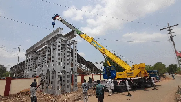 శరవేగంగా ఓవర్‌ బ్రిడ్జి పనులు